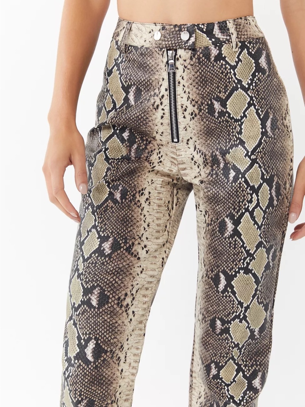 I.AM.GIA Brandy Snakeskin Flare Pant Small